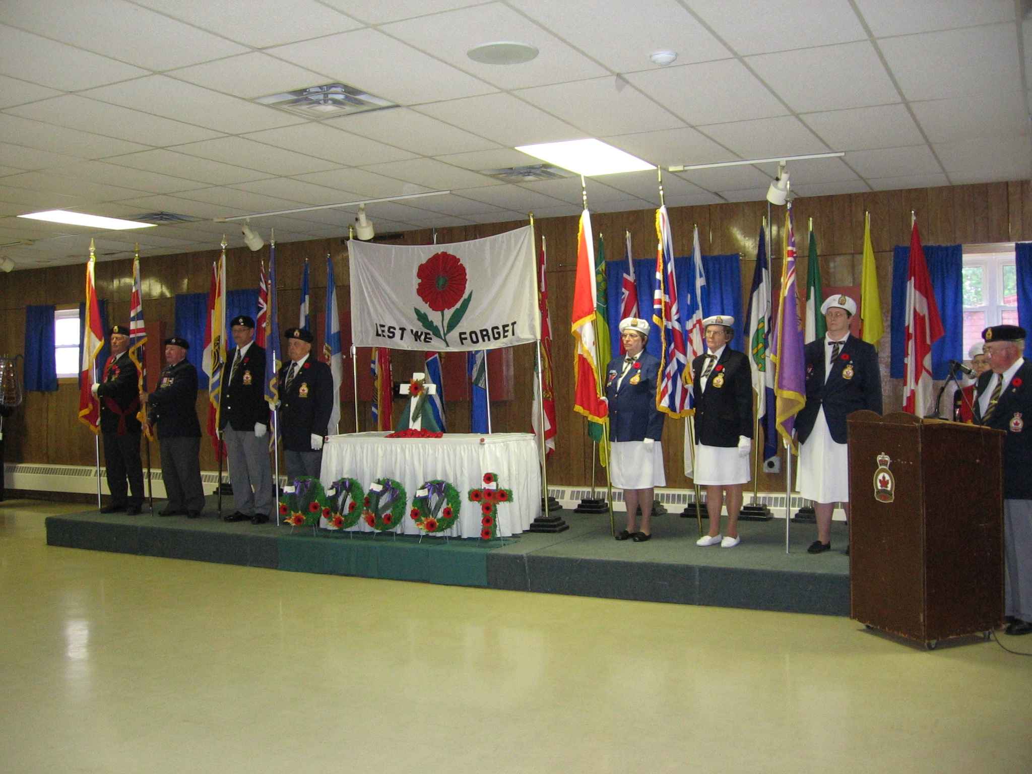 Remembrance Services Nov. 11th 2005
